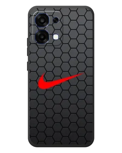 Чехол для OPPO A6 Pro с картинкой «Nike — карбоновая сетка»