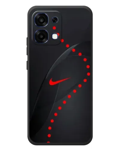 Чехол для OPPO A6 Pro с картинкой «Абстрактный дизайн Nike»