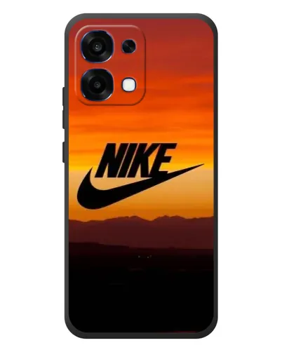Чехол для OPPO A6 Pro с картинкой «Nike — вечерний горизонт»