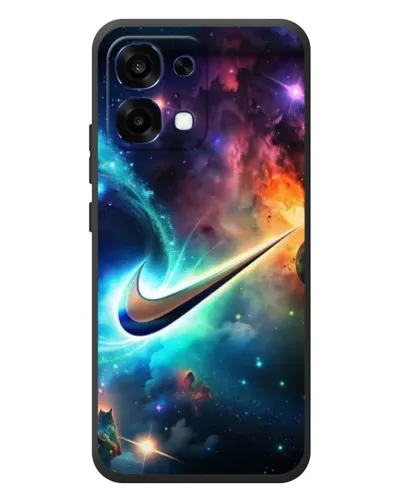 Чехол для OPPO A6 Pro с картинкой «Космический Nike Swoosh»