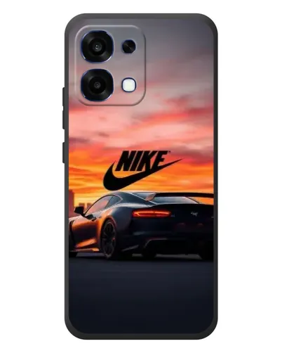 Чехол для OPPO A6 Pro с картинкой «Nike и суперкар»