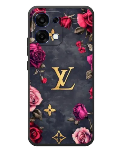 Чехол для OPPO A6 Pro с картинкой «Цветочный Louis Vuitton»