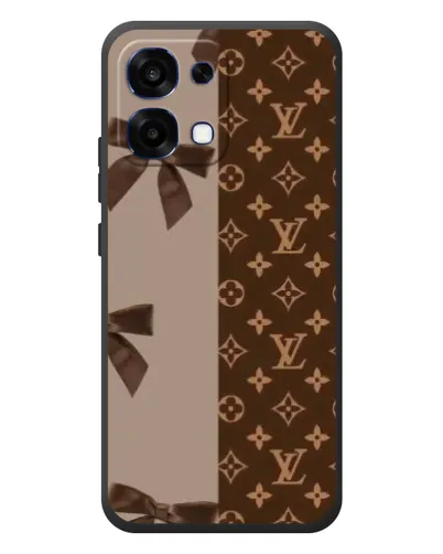 Чехол для OPPO A6 Pro с картинкой «Louis Vuitton — банты»