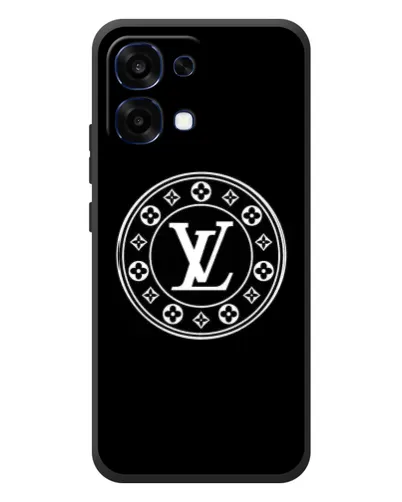 Чехол для OPPO A6 Pro с картинкой «LV — печать стиля»