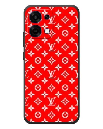 Чехол для OPPO A6 Pro с картинкой «Яркий паттерн LV»