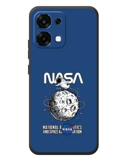 Чехол для OPPO A6 Pro с картинкой «NASA — лунная миссия» Чехол для OPPO A6 Pro с картинкой «NASA — лунная миссия»