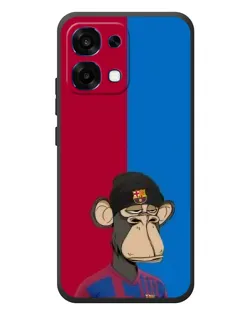 Чохол для OPPO A6 Pro з картинкою «Bored Ape — фанат Барси» Чохол для OPPO A6 Pro з картинкою «Bored Ape — фанат Барси»