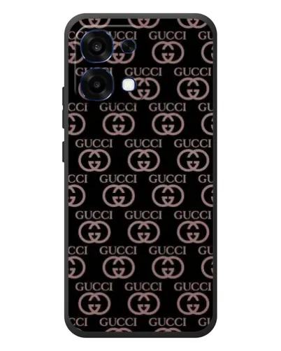 Чехол для OPPO A6 Pro с картинкой «Классическая монограмма Gucci»