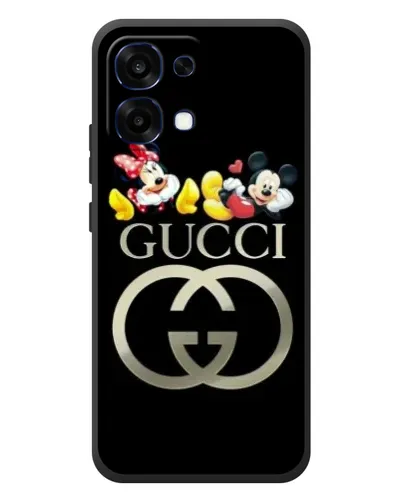 Чехол для OPPO A6 Pro с картинкой «Gucci — герои Disney»