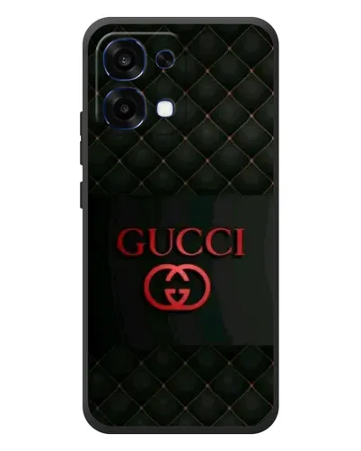 Чехол для OPPO A6 Pro с картинкой «Gucci — стеганый черный»