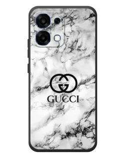 Чехол для OPPO A6 Pro с картинкой «Gucci — мраморный шик»