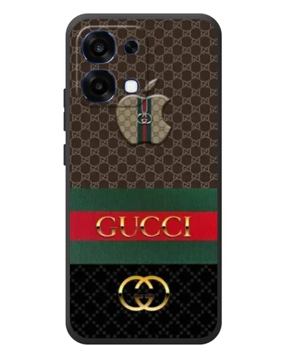 Чехол для OPPO A6 Pro с картинкой «Gucci — брендированный десерт»