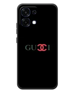 Чехол для OPPO A6 Pro с картинкой «Gucci — красный градиент»