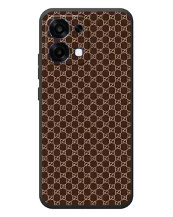Чехол для OPPO A6 Pro с картинкой «Gucci — шоколадная сетка» Чехол для OPPO A6 Pro с картинкой «Gucci — шоколадная сетка»