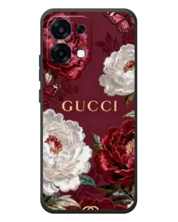 Чехол для OPPO A6 Pro с картинкой «Gucci — бордовые розы» Чехол для OPPO A6 Pro с картинкой «Gucci — бордовые розы»