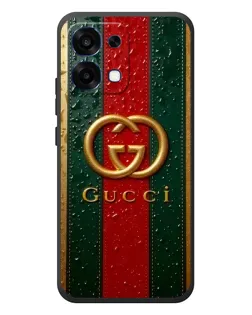 Чехол для OPPO A6 Pro с картинкой «Gucci — фирменная полоса и золото» Чехол для OPPO A6 Pro с картинкой «Gucci — фирменная полоса и золото»