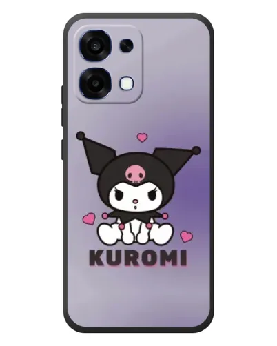 Чехол для OPPO A6 Pro с картинкой «Kuromi — фиолетовый арт» Чехол для OPPO A6 Pro с картинкой «Kuromi — фиолетовый арт»