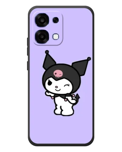 Чехол для OPPO A6 Pro с картинкой «Классическая Kuromi» Чехол для OPPO A6 Pro с картинкой «Классическая Kuromi»