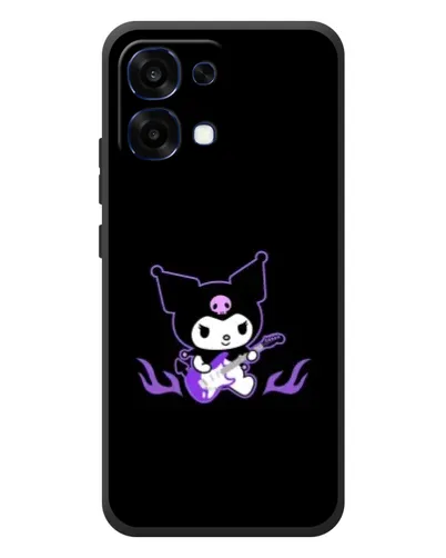 Чехол для OPPO A6 Pro с картинкой «Электрическая Kuromi» Чехол для OPPO A6 Pro с картинкой «Электрическая Kuromi»