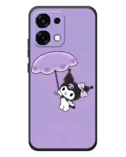 Чехол для OPPO A6 Pro с картинкой «Kuromi с зонтиком»