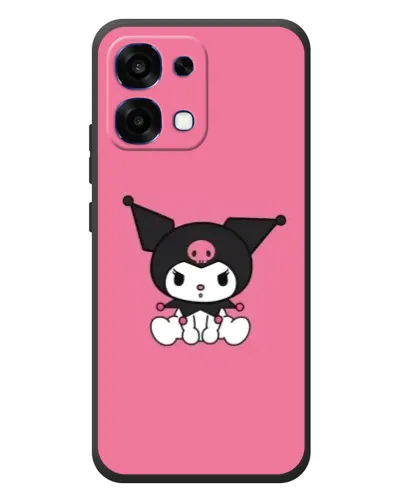 Чехол для OPPO A6 Pro с картинкой «Хмурая Kuromi» Чехол для OPPO A6 Pro с картинкой «Хмурая Kuromi»