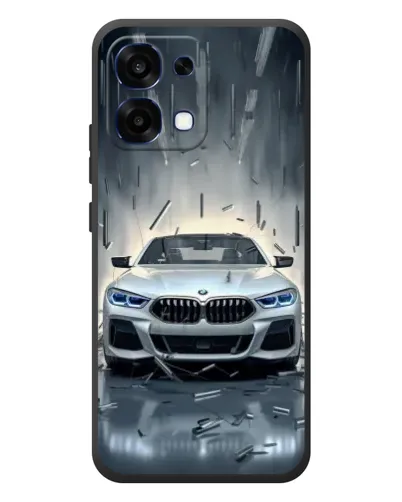 Чехол для OPPO A6 Pro с картинкой «BMW в свете фар» Чехол для OPPO A6 Pro с картинкой «BMW в свете фар»