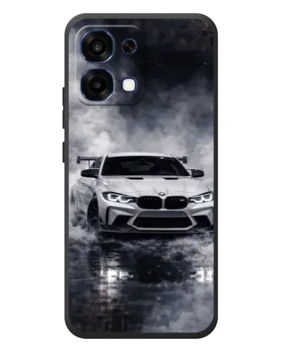 Чехол для OPPO A6 Pro с картинкой «BMW сквозь туман» Чехол для OPPO A6 Pro с картинкой «BMW сквозь туман»