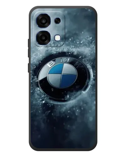 Чехол для OPPO A6 Pro с картинкой «Логотип BMW — лед» Чехол для OPPO A6 Pro с картинкой «Логотип BMW — лед»