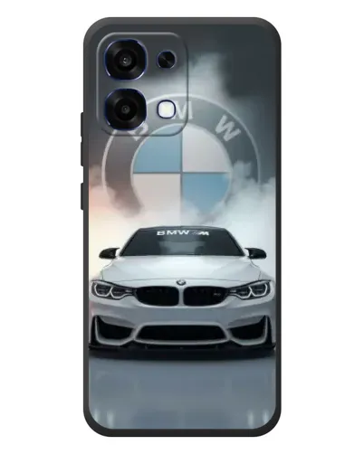 Чехол для OPPO A6 Pro с картинкой «BMW в белом дыму» Чехол для OPPO A6 Pro с картинкой «BMW в белом дыму»