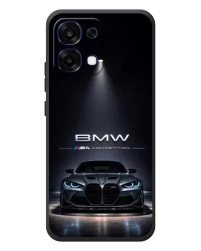 Чехол для OPPO A6 Pro с картинкой «BMW сквозь ночной город» Чехол для OPPO A6 Pro с картинкой «BMW сквозь ночной город»