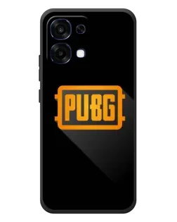 Чохол для OPPO A6 Pro з картинкою «PUBG — рамка лого»