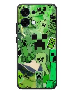 Чехол для OPPO A6 Pro с картинкой «Криперы Minecraft» Чехол для OPPO A6 Pro с картинкой «Криперы Minecraft»