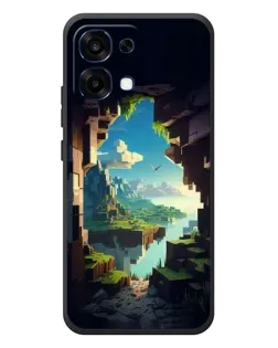 Чехол для OPPO A6 Pro с картинкой «Вид из пещеры» Чехол для OPPO A6 Pro с картинкой «Вид из пещеры»