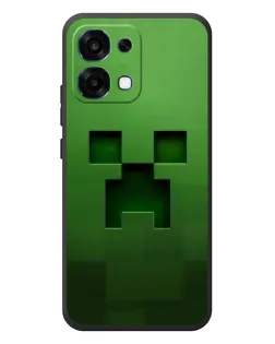 Чехол для OPPO A6 Pro с картинкой «Крипер микро-дизайн» Чехол для OPPO A6 Pro с картинкой «Крипер микро-дизайн»