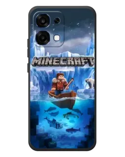 Чехол для OPPO A6 Pro с картинкой «Minecraft ледяной мир» Чехол для OPPO A6 Pro с картинкой «Minecraft ледяной мир»