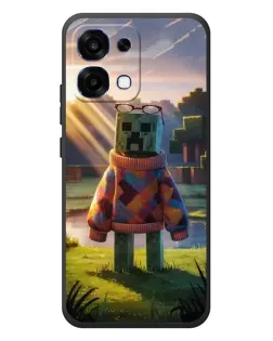 Чехол для OPPO A6 Pro с картинкой «Крипер в свитере» Чехол для OPPO A6 Pro с картинкой «Крипер в свитере»