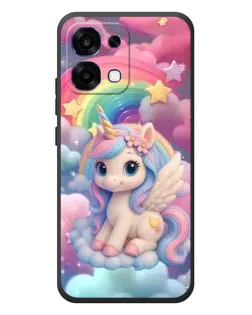 Чехол для OPPO A6 Pro с картинкой «Маленький единорог»