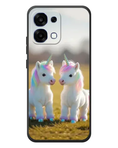Чехол для OPPO A6 Pro с картинкой «Пара единорогов» Чехол для OPPO A6 Pro с картинкой «Пара единорогов»
