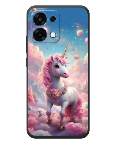 Чехол для OPPO A6 Pro с картинкой «Единорог среди облаков» Чехол для OPPO A6 Pro с картинкой «Единорог среди облаков»