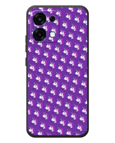 Чехол для OPPO A6 Pro с картинкой «Единороги на фиолетовом» Чехол для OPPO A6 Pro с картинкой «Единороги на фиолетовом»