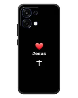 Чехол для OPPO A6 Pro с картинкой «Сердце - Jesus» Чехол для OPPO A6 Pro с картинкой «Сердце - Jesus»