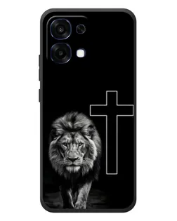 Чехол для OPPO A6 Pro с картинкой «Лев и Крест» Чехол для OPPO A6 Pro с картинкой «Лев и Крест»