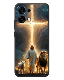 Чехол для OPPO A6 Pro с картинкой «Лев Иуды и Свет» Чехол для OPPO A6 Pro с картинкой «Лев Иуды и Свет»