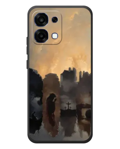 Чехол для OPPO A6 Pro с картинкой «Дорога к вере»