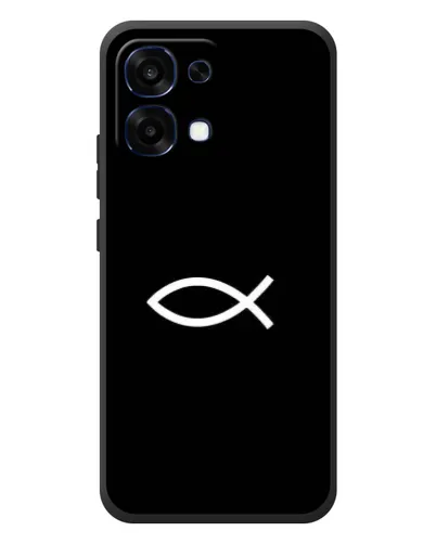 Чехол для OPPO A6 Pro с картинкой «Символ рыбы Jesus» Чехол для OPPO A6 Pro с картинкой «Символ рыбы Jesus»