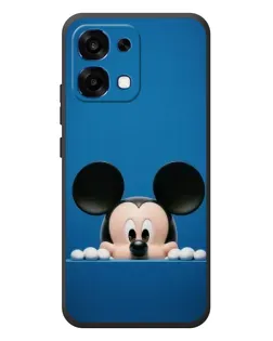 Чехол для OPPO A6 Pro с картинкой «Микки выглядывает»