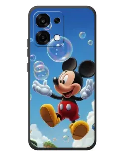 Чехол для OPPO A6 Pro с картинкой «Mickey и мыльные пузыри»