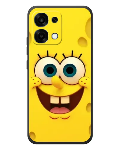 Чехол для OPPO A6 Pro с картинкой «Губка Боб улыбка»