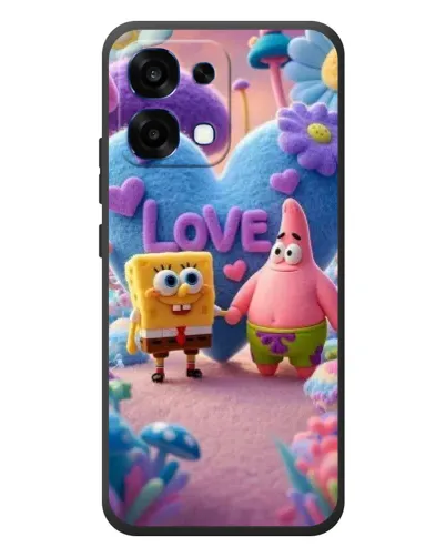 Чехол для OPPO A6 Pro с картинкой «Губка Боб Патрик»