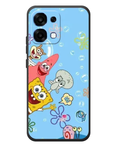 Чехол для OPPO A6 Pro с картинкой «Веселые пузырьки»